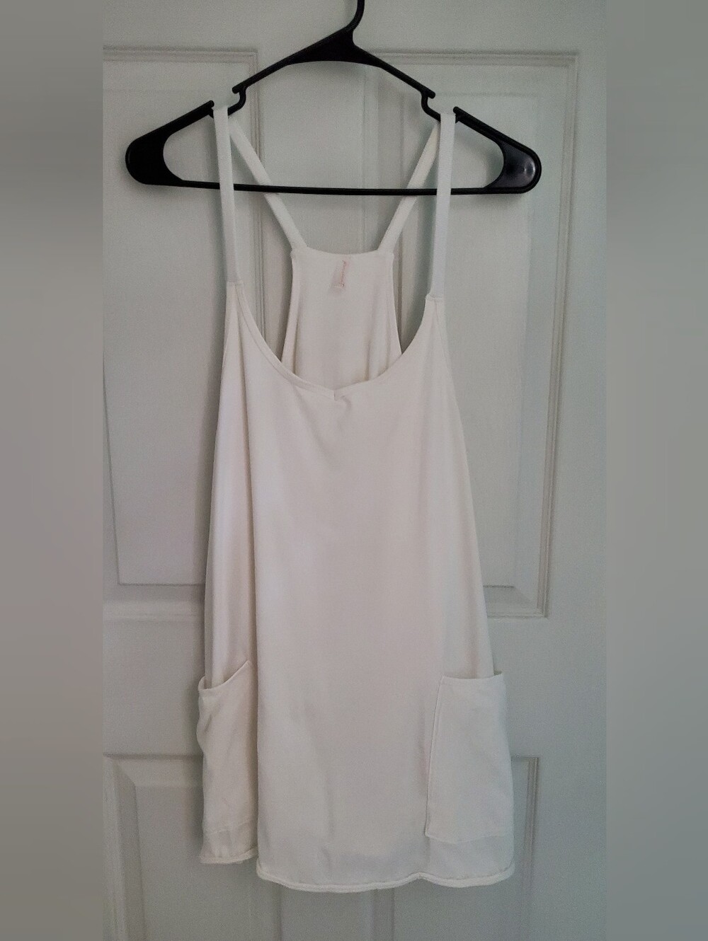 Free People Movement White Hot Shot Mini Dress Skort Size M Tennis Golf